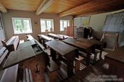 Travel photography:Old school house with 18th century classroom, Germany