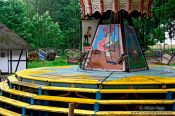 Travel photography:Old merry-go-round (carousel), Germany