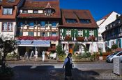 Travel photography:Half-timbered houses in Gengenbach , Germany
