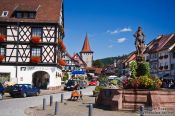Travel photography:Main town square in Gengenbach, Germany