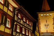 Travel photography:Gengenbach by night, Germany