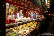 Travel photography:Gengenbach Christmas market stall, Germany