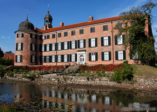 View of Eutin castle with moat