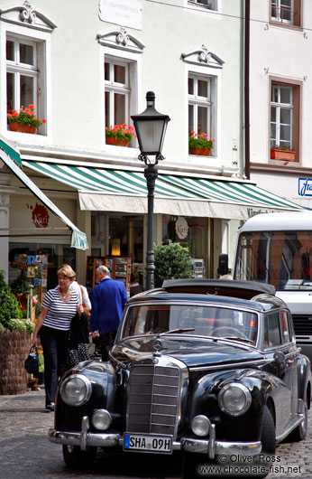 Old Mercedes in Freiburg