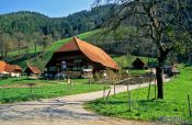 Travel photography:Black Forest farm house near Ortenberg, Germany