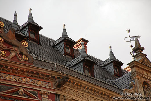 Roof detail in Erfurt