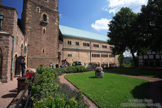 Courtyard of the Wartburg Castle