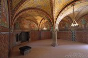 Travel photography:The Elisabethkemenate (Elisabeth`s chamber) on the Wartburg Castle, Germany