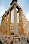 Travel photography:The Old Temple of Athena on the Athens Akropolis, Greece
