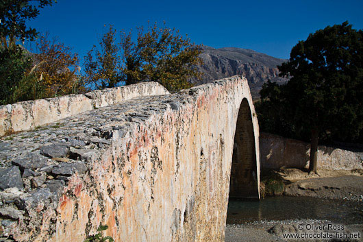 Old Venetian bridge near Preveli