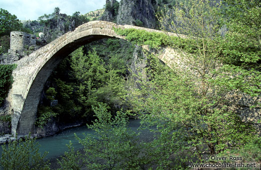 Ancient bridge in Konitsa