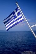 Travel photography:Greek flag, Greece