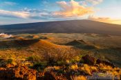 Travel photography:Craters on the slopes of Mauna Kea on Hawaii, Hawaii USA