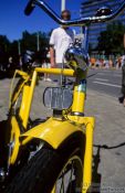 Travel photography:Yellow bicycle in Eindhoven, Holland (The Netherlands)