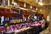 Travel photography:Budapest market butcher , Hungary