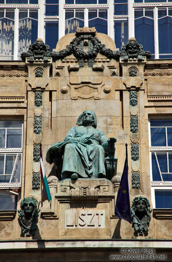 Budapest Franz Liszt sculpture 