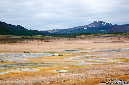 The geothermal area at Hverarönd near Mývatn
