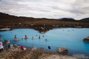Travel photography:Jarðböð public bath near Mývatn, Iceland
