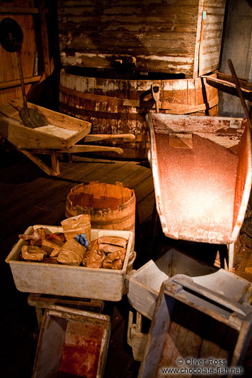 Inside the Siglufjörður herring museum