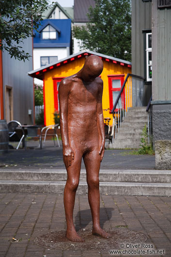 Sculpture in Reykjavik