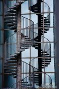 Travel photography:Staircase at the Reykjavik Perlan, Iceland