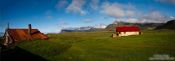 Travel photography:Vagnsstadir houses, Iceland