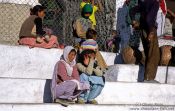 Travel photography:Spectators at a Polo match in Leh, India