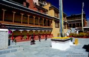 Travel photography:Thiksey Gompa (Buddhist monastery), India