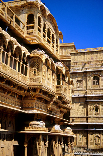Old Havelis in Jaisalmer