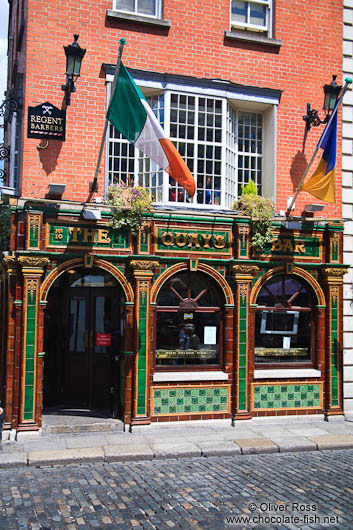 Pub in Dublin´s Temple Bar district