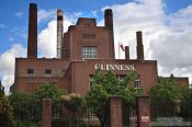 Travel photography:Old Guinness brewery in Dublin , Ireland