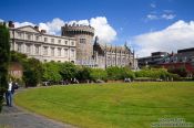 Travel photography:Dublin Castle court card, Ireland