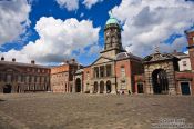 Travel photography:Dublin Castle and square, Ireland