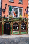 Travel photography:Pub in Dublin´s Temple Bar district, Ireland