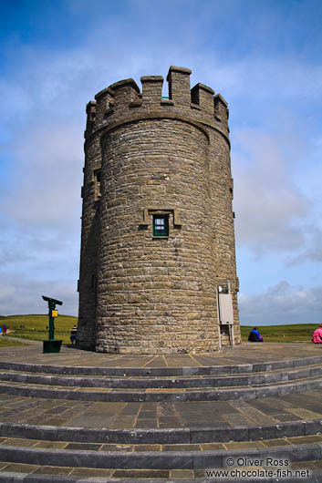 O'Brien's Tower at the Cliffs of Moher 