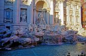 Travel photography:Trevi Fountain in Rome, Italy