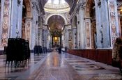 Travel photography:Inside St. Peters Cathedral, Vatican