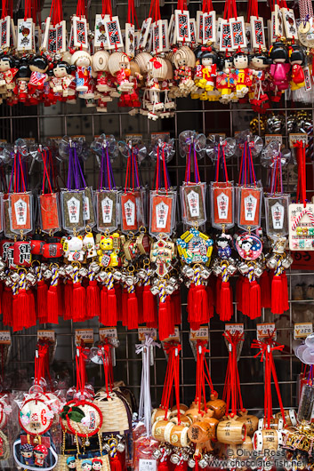 Items for sale at Tokyo´s Senso-ji temple in Asakusa
