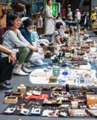 Travel photography:The Tokyo Antiques market, Japan