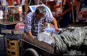 Travel photography:Selling ice to the market stalls in Tokyo, Japan