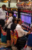 Travel photography:Pachinko players in Tokyo, Japan