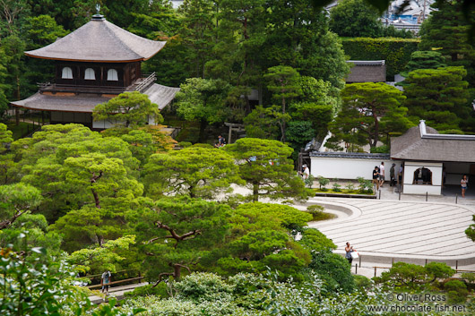 Kyoto Ginkakuji Temple grounds