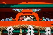 Travel photography:Facade detail at Kyoto´s Inari shrine, Japan