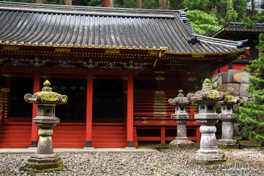 Building at the Nikko Unesco World Heritage site