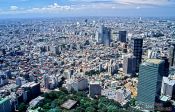 Travel photography:View of Tokyo from the Metropolitan Government Building in Shinjuku, Japan