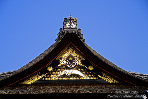 Kyoto temple roof