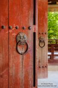 Travel photography:Bulguksa Temple doors, South Korea