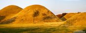 Travel photography:Burial mounds at Gyeongju, South Korea