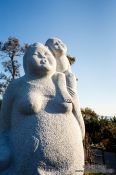 Travel photography:Sculpture on Camellia Island, South Korea