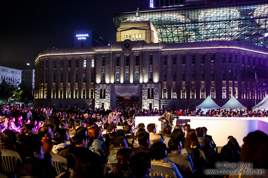 Audience of the Seoul fashion week